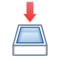 Inbox Tray emoji on Emojidex